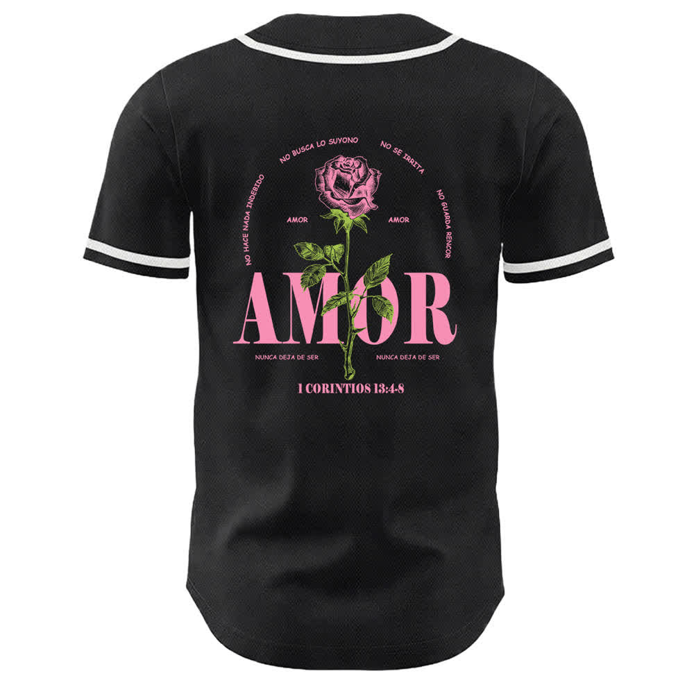 Christianartworkshop Faith Over Fear Lamb Skull Cross Christian Unisex Baseball Jersey - image 13
