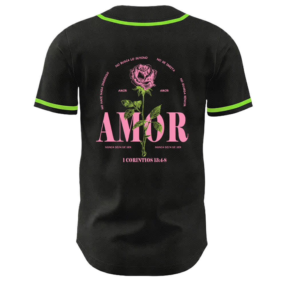 Christianartworkshop Faith Over Fear Lamb Skull Cross Christian Unisex Baseball Jersey - image 22