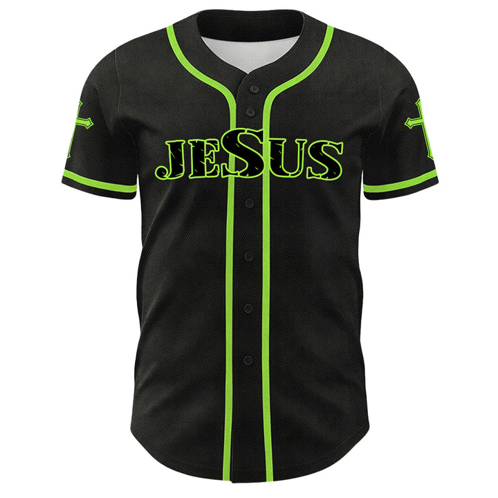Christianartworkshop Lion Of Judah Jesus Cross Graphic Unisex Baseball Jersey - image 20