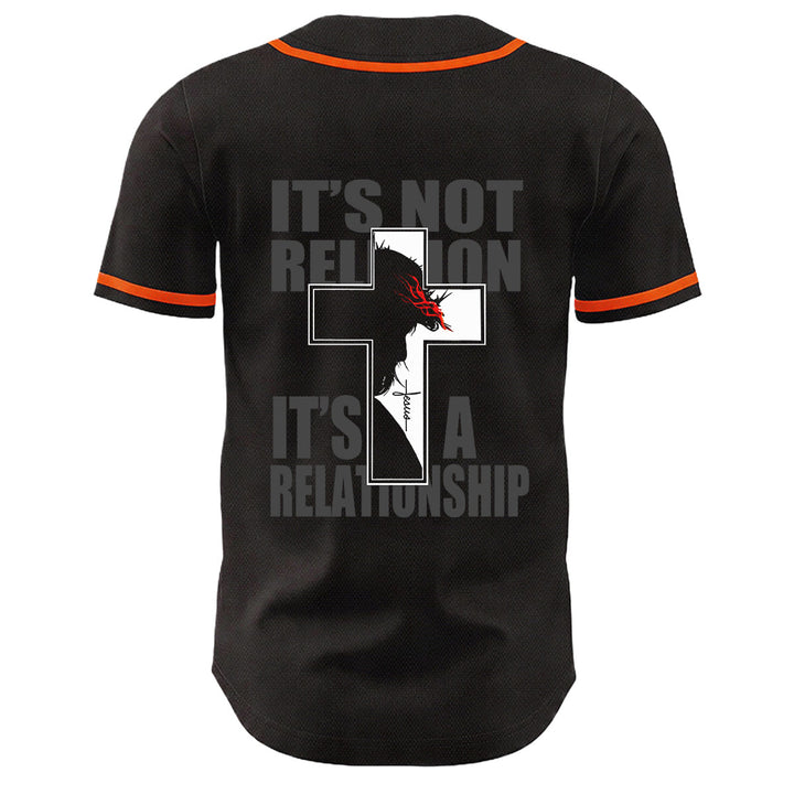 Christian Virgin Mary Jesus Crucifix Cross Graphic Baseball Jersey - image 19