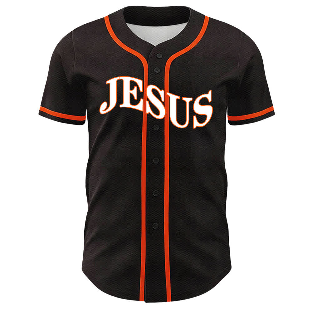 Christianartworkshop Jesus Is King John 3:16 Unisex Baseball Jersey - image 17