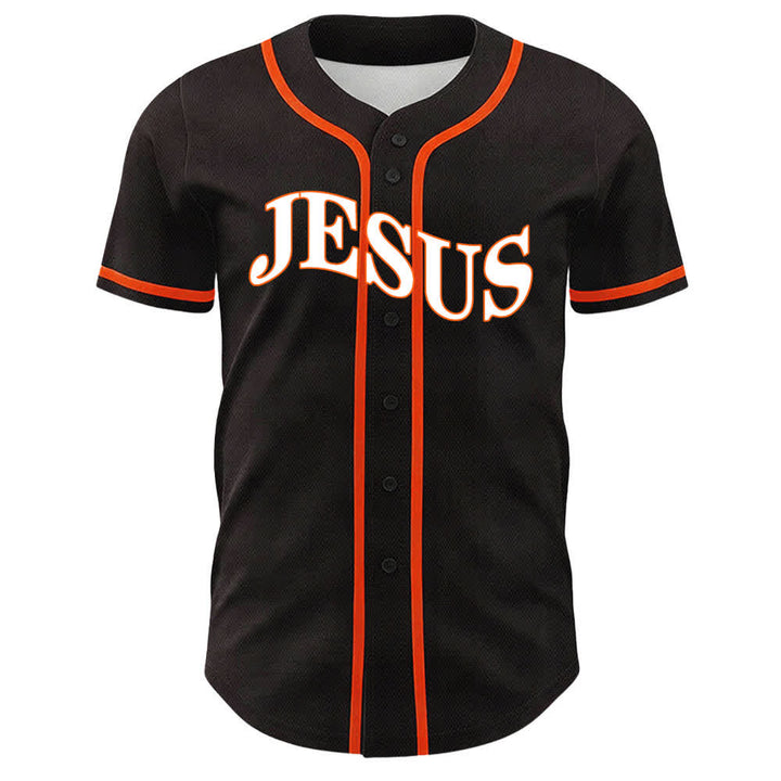 Christianartworkshop Jesus Is King John 3:16 Unisex Baseball Jersey - image 17