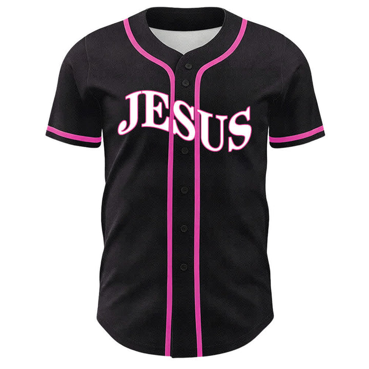 Christianartworkshop Jesus Is King John 3:16 Unisex Baseball Jersey - image 8