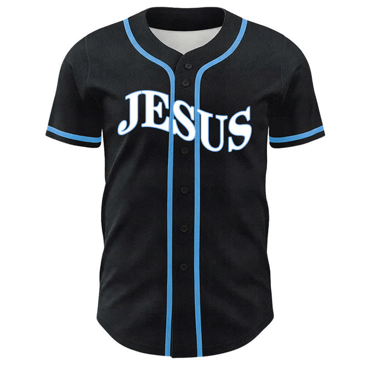 Christianartworkshop Jesus Is King John 3:16 Unisex Baseball Jersey - image 11