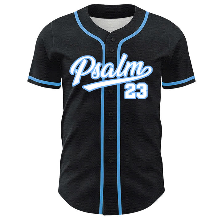 Christianartworkshop Psalm 23 The Lord Is My Shepherd Unisex Baseball Jersey - image 5