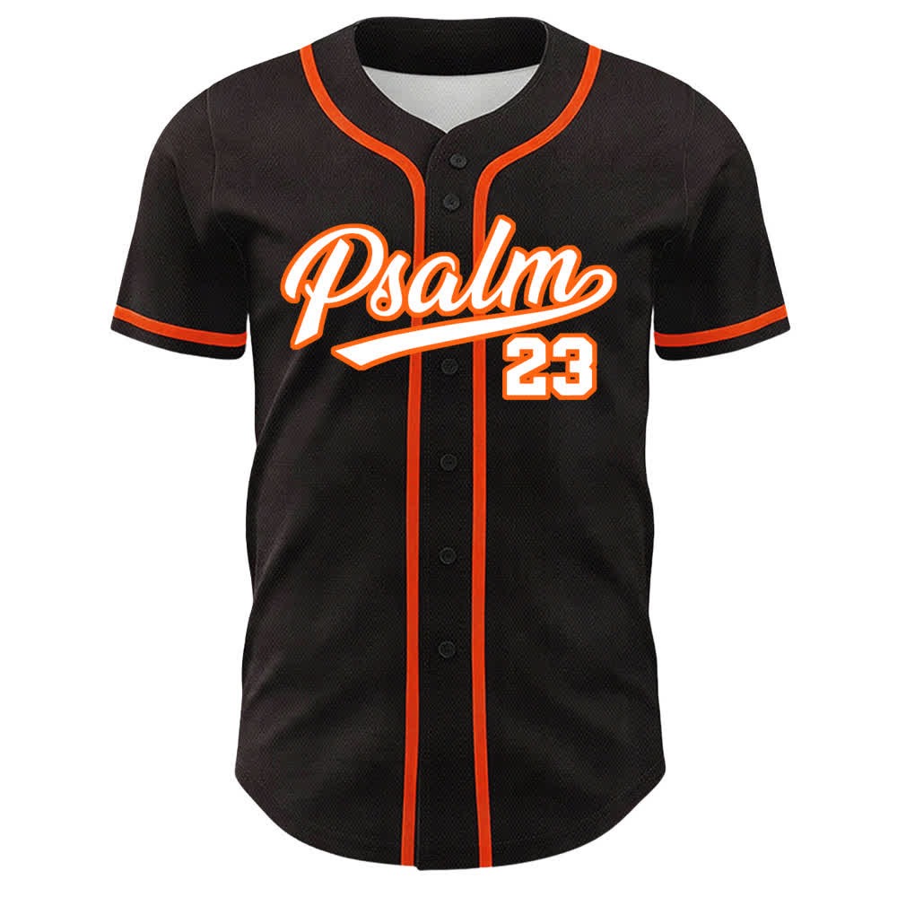 Christianartworkshop Psalm 23 The Lord Is My Shepherd Unisex Baseball Jersey - image 17