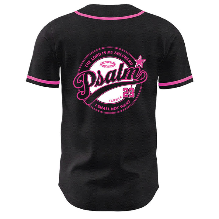 Christianartworkshop Psalm 23 The Lord Is My Shepherd Unisex Baseball Jersey - image 1