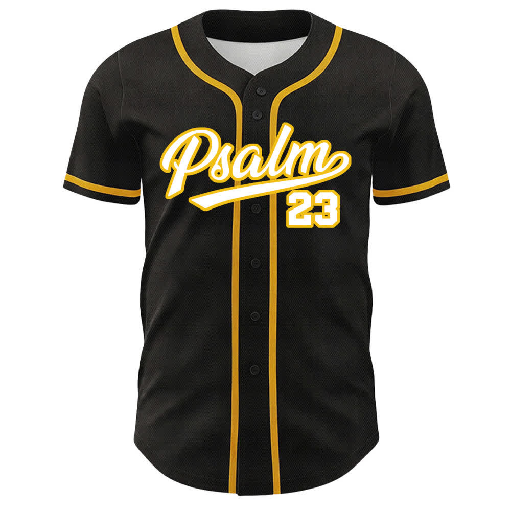 Christianartworkshop Psalm 23 The Lord Is My Shepherd Unisex Baseball Jersey - image 8