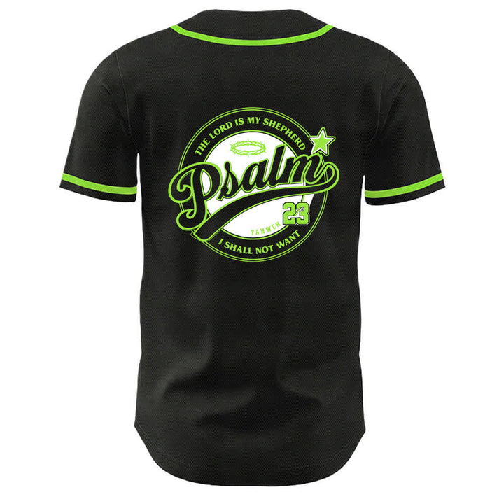 Christianartworkshop Psalm 23 The Lord Is My Shepherd Unisex Baseball Jersey - image 19