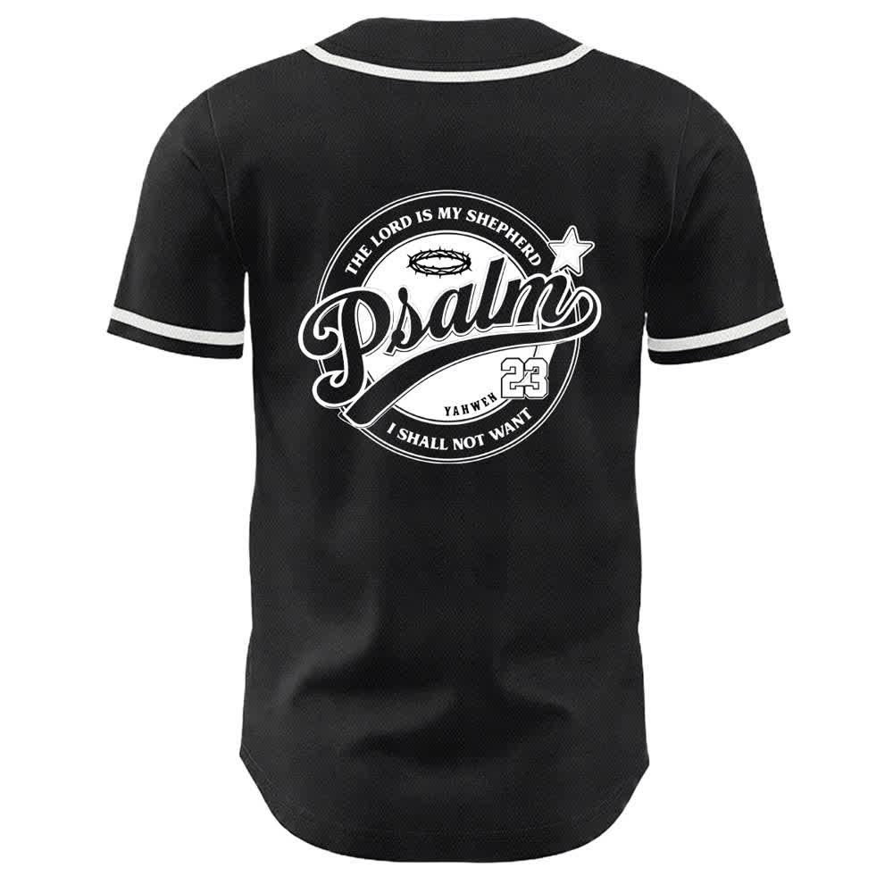 Christianartworkshop Psalm 23 The Lord Is My Shepherd Unisex Baseball Jersey - image 10