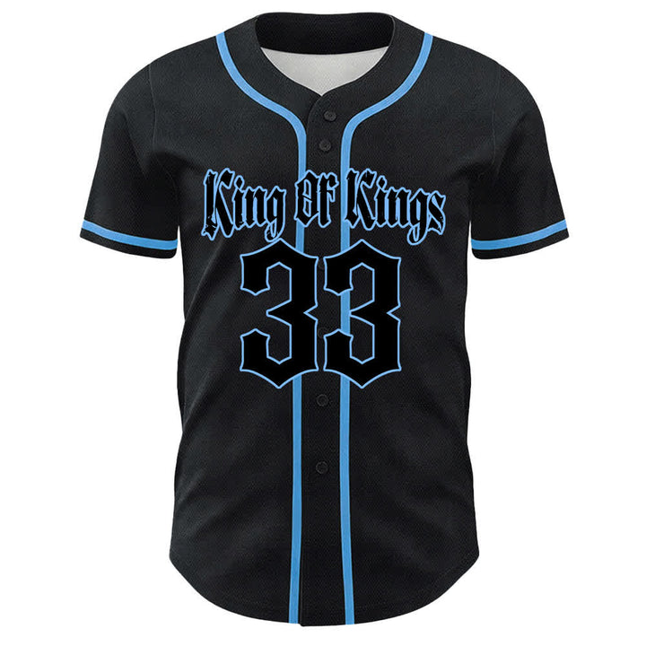 Christianartworkshop King Of Kings Number 33 Jesus Carrying Cross Unisex Baseball Jersey - image 13