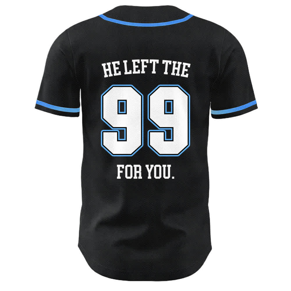 Christianartworkshop Jesus He Left The 99 For You Unisex Baseball Jersey - image 5