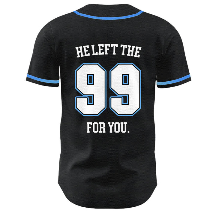 Christianartworkshop Jesus He Left The 99 For You Unisex Baseball Jersey - image 5