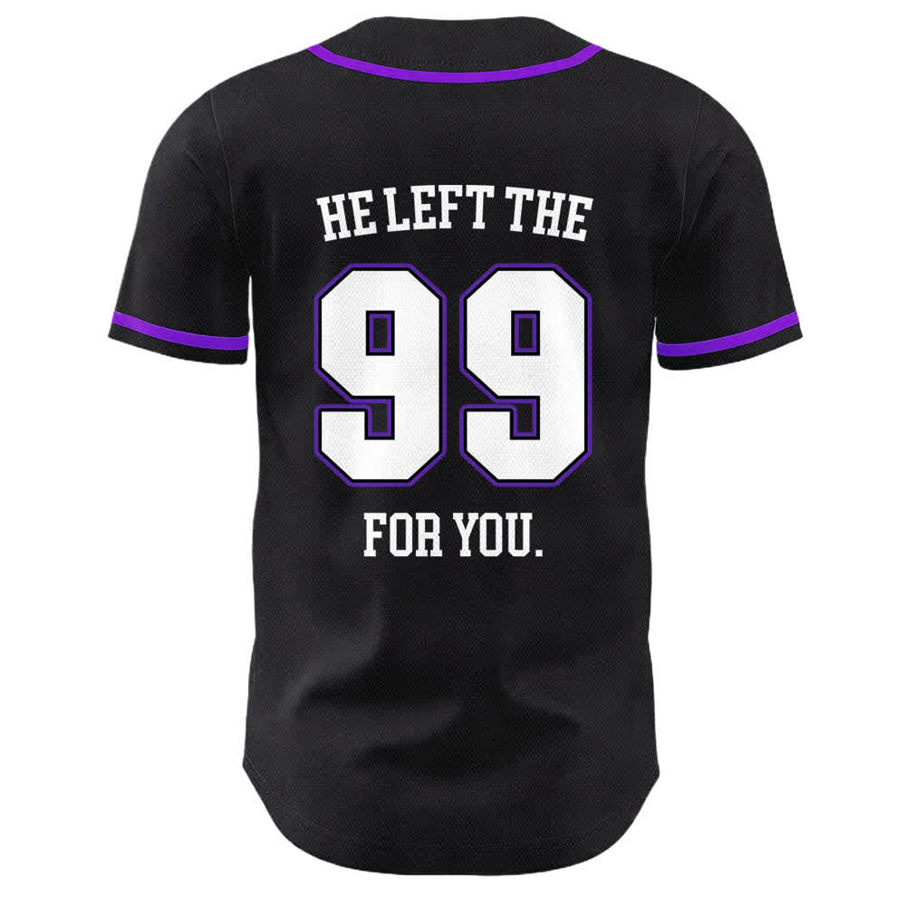 Christianartworkshop Jesus He Left The 99 For You Unisex Baseball Jersey - image 23