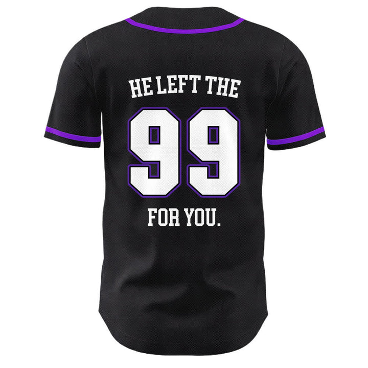 Christianartworkshop Jesus He Left The 99 For You Unisex Baseball Jersey - image 23