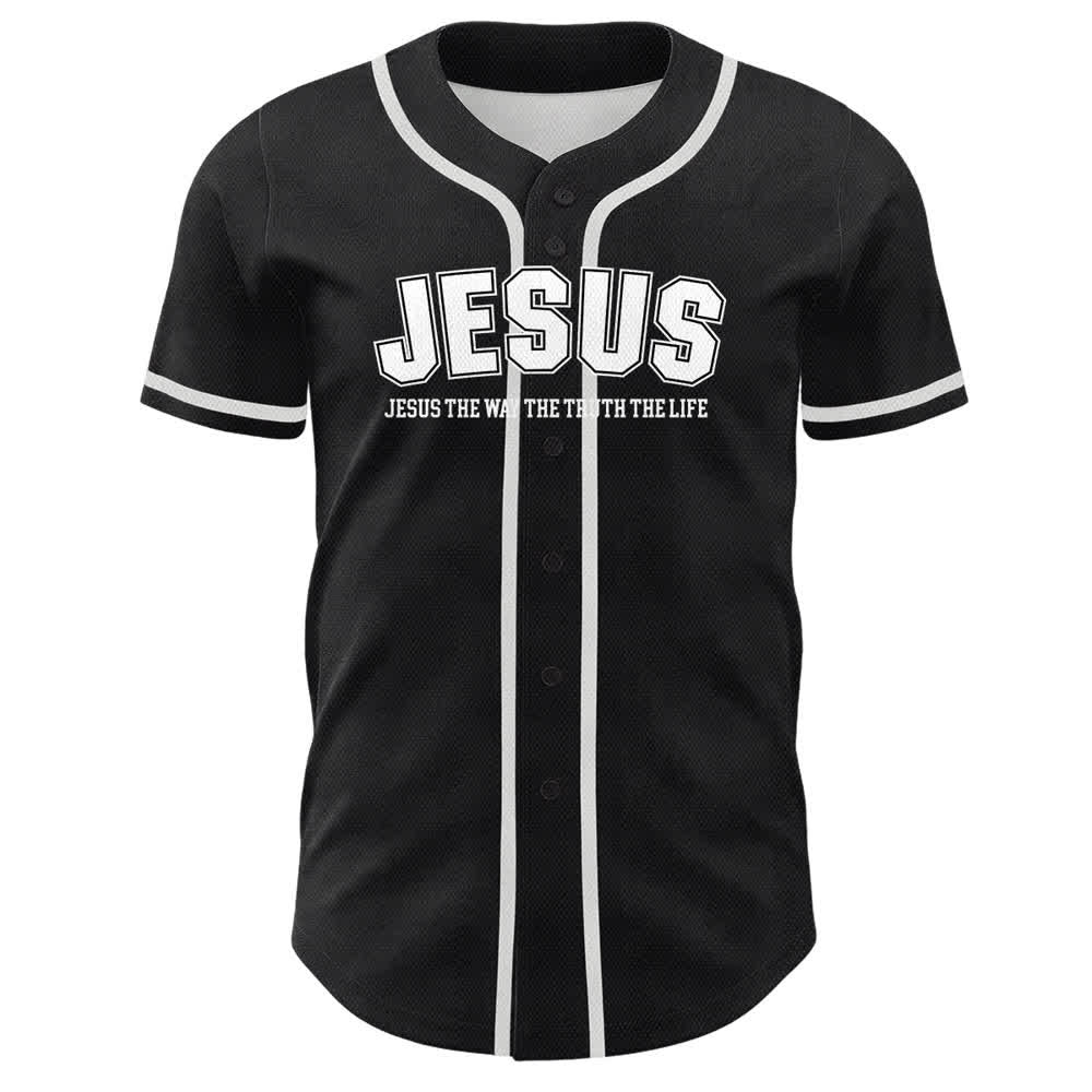 Christianartworkshop Jesus Psalm 23 The Lord Is My Shepherd Unisex Baseball Jersey - image 8
