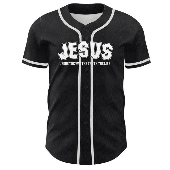 Christianartworkshop Jesus Psalm 23 The Lord Is My Shepherd Unisex Baseball Jersey - image 8