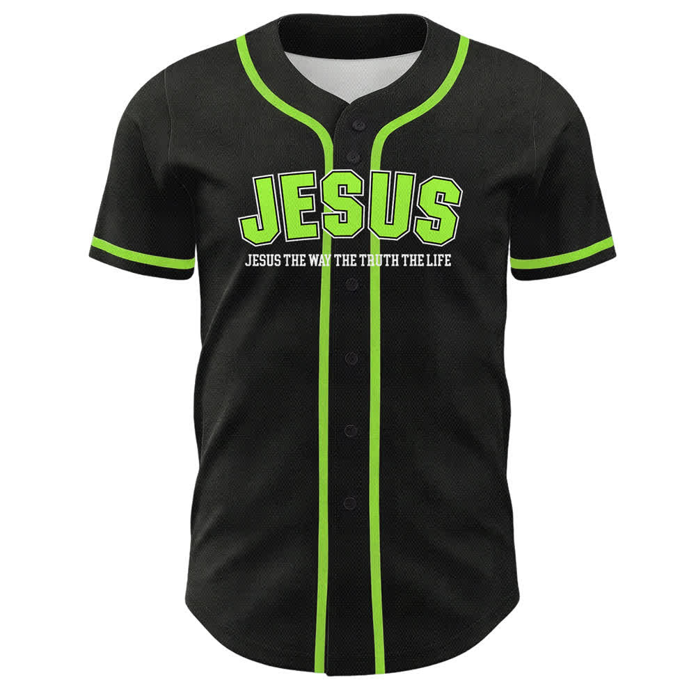 Christianartworkshop Jesus Psalm 23 The Lord Is My Shepherd Unisex Baseball Jersey - image 20
