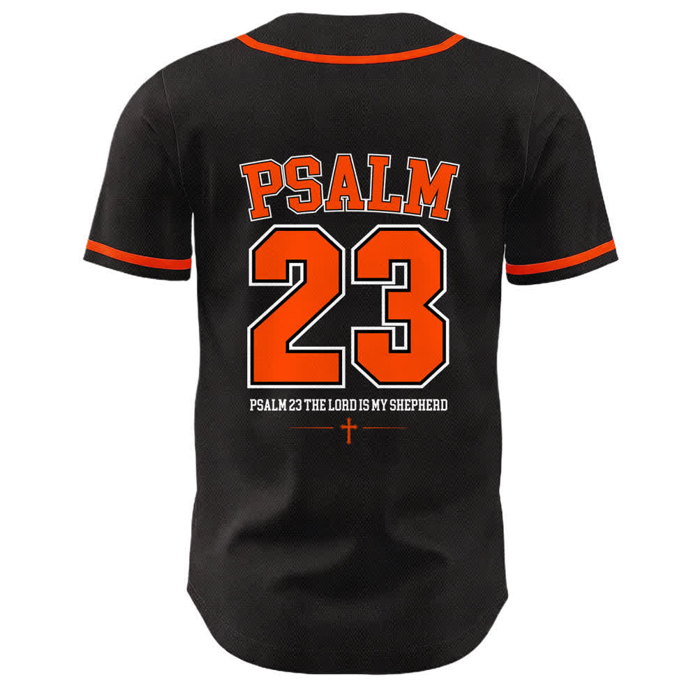 Christianartworkshop Jesus Psalm 23 The Lord Is My Shepherd Unisex Baseball Jersey - image 16