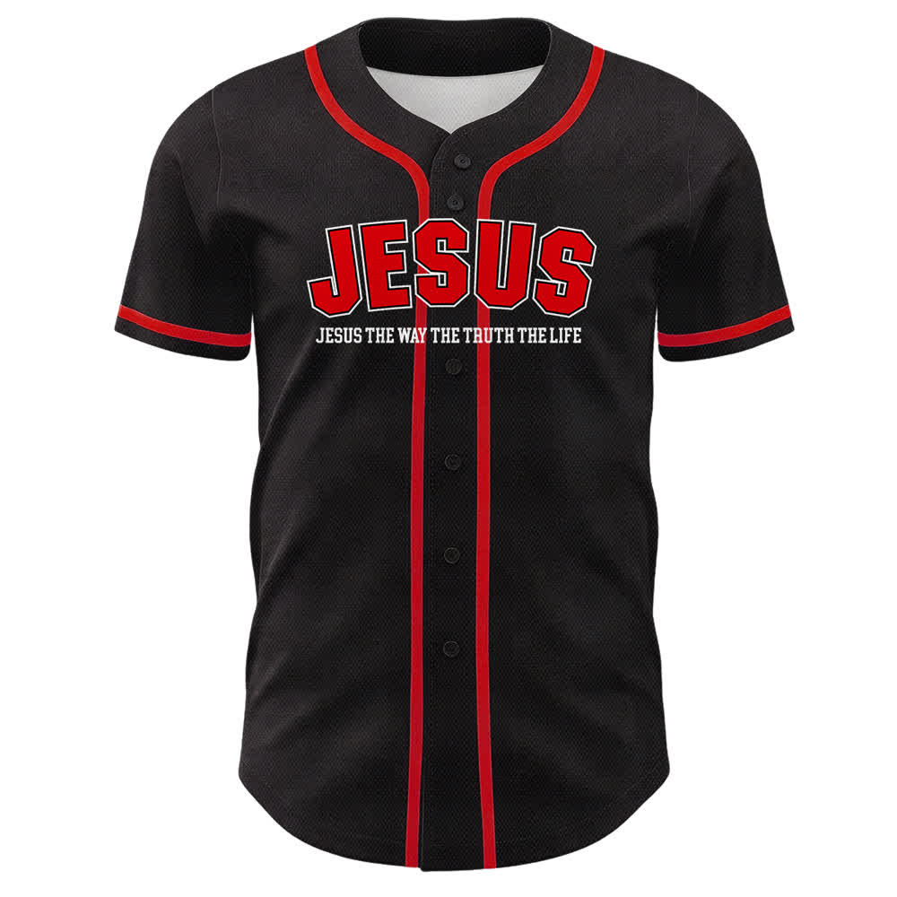 Christianartworkshop Jesus Psalm 23 The Lord Is My Shepherd Unisex Baseball Jersey - image 14