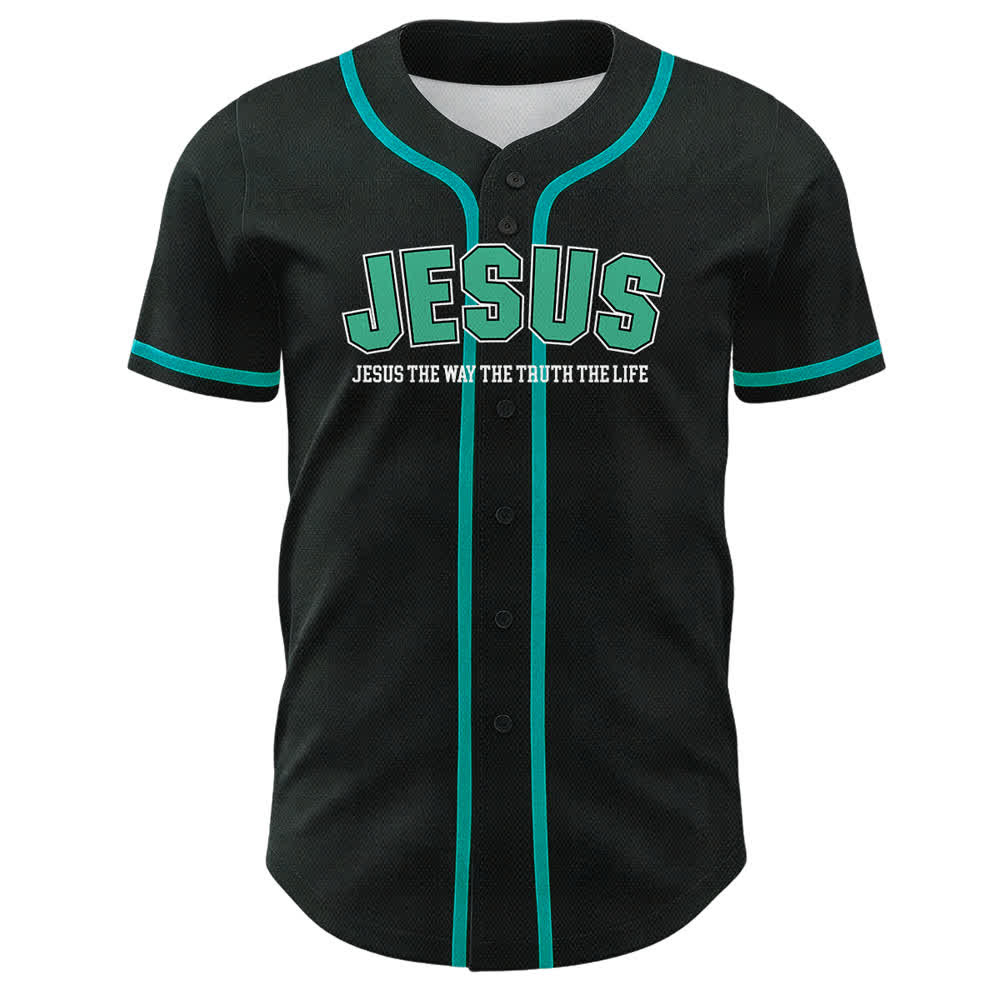 Christianartworkshop Jesus Psalm 23 The Lord Is My Shepherd Unisex Baseball Jersey - image 26