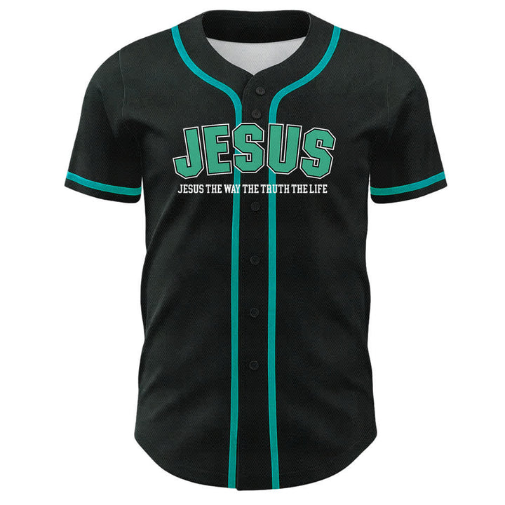 Christianartworkshop Jesus Psalm 23 The Lord Is My Shepherd Unisex Baseball Jersey - image 26