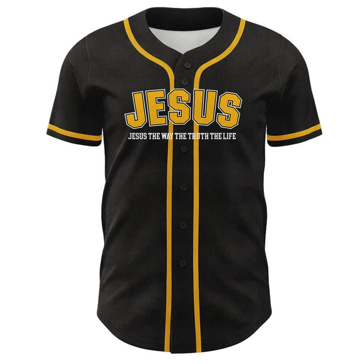 Christianartworkshop Jesus Psalm 23 The Lord Is My Shepherd Unisex Baseball Jersey - image 2