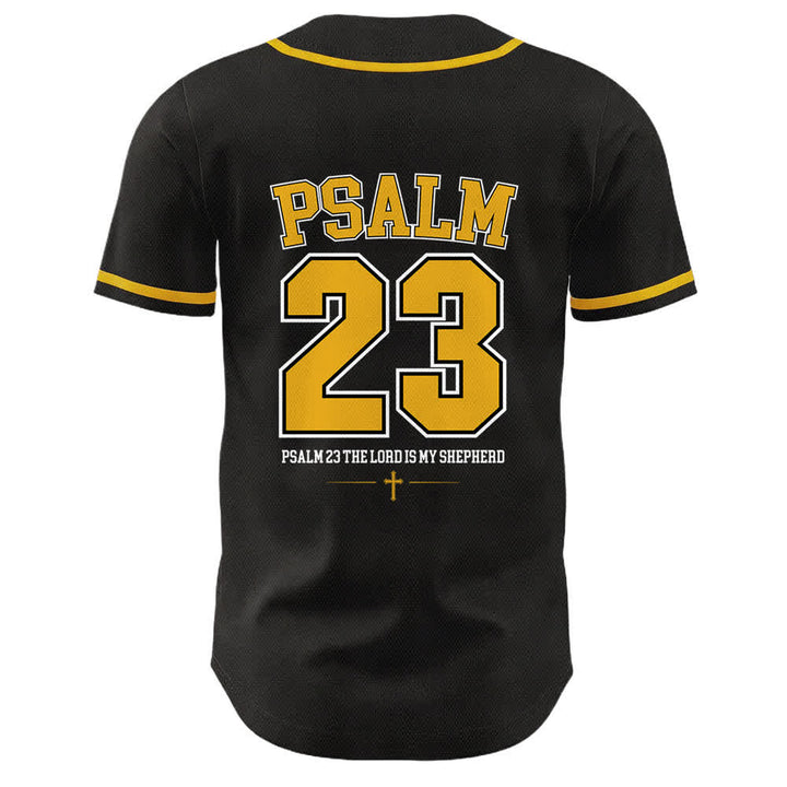 Christianartworkshop Jesus Psalm 23 The Lord Is My Shepherd Unisex Baseball Jersey - image 1