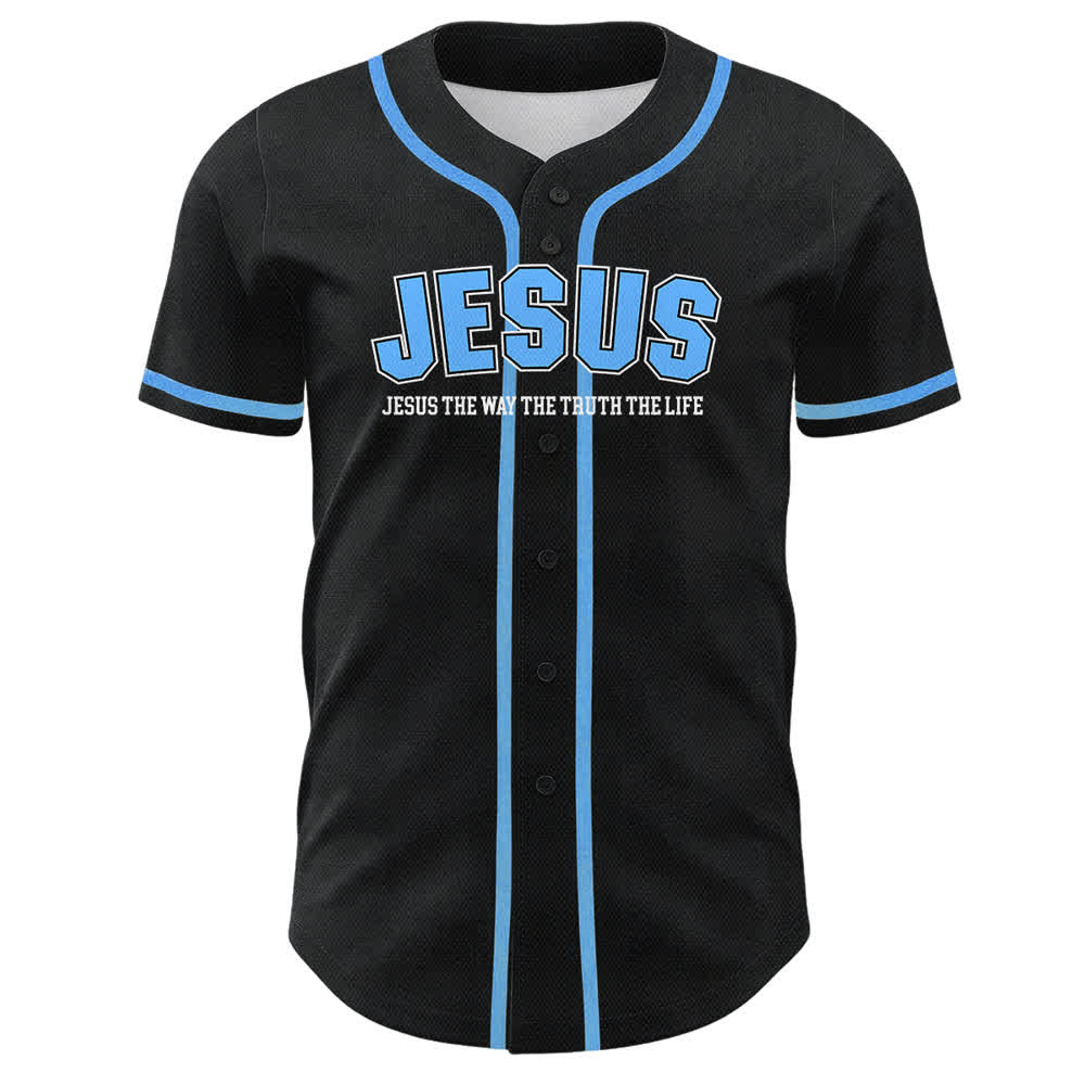 Christianartworkshop Jesus Psalm 23 The Lord Is My Shepherd Unisex Baseball Jersey - image 5