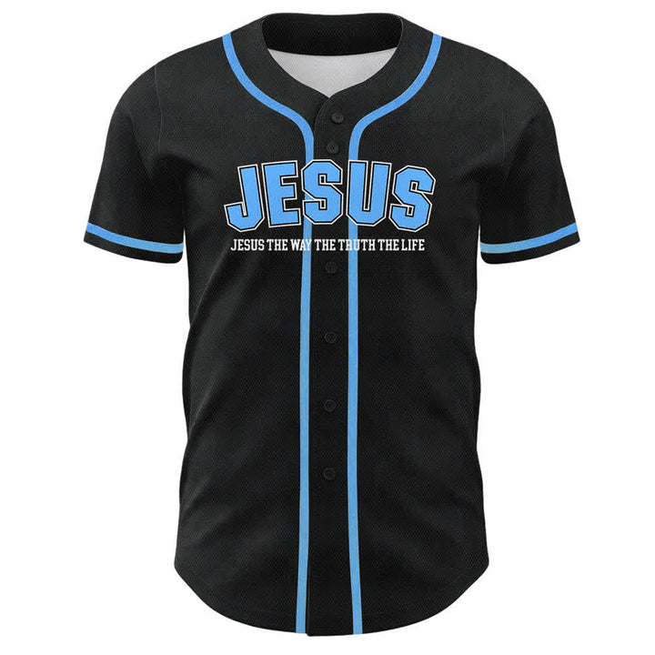 Christianartworkshop Jesus Psalm 23 The Lord Is My Shepherd Unisex Baseball Jersey - image 5