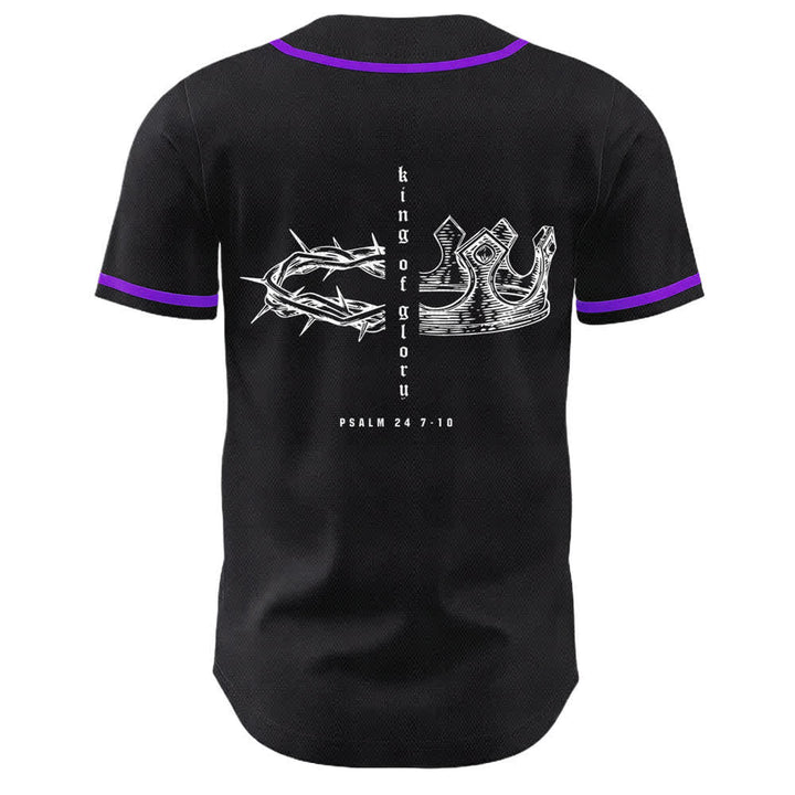 Christianartworkshop Yahweh 24 King Of Glory Psalm 24 Unisex Baseball Jersey - image 23
