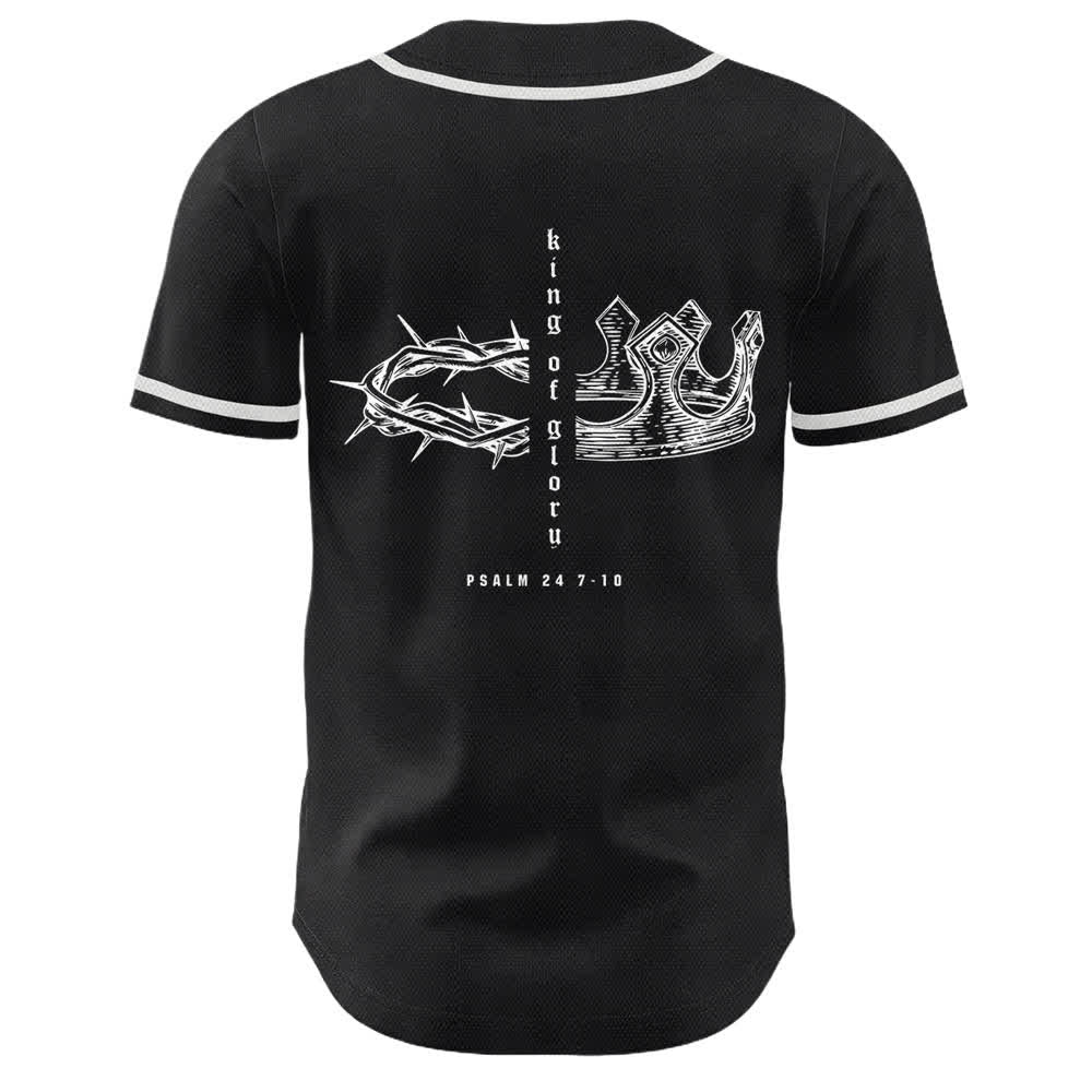 Christianartworkshop Yahweh 24 King Of Glory Psalm 24 Unisex Baseball Jersey - image 20