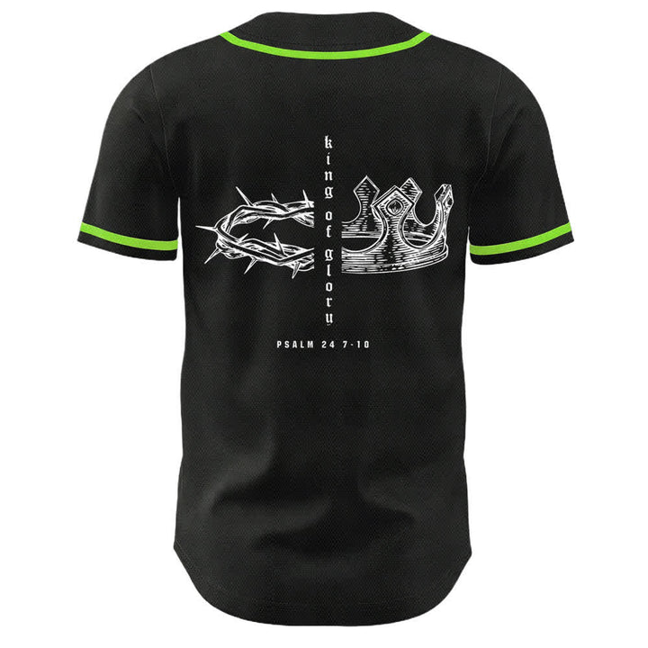Christianartworkshop Yahweh 24 King Of Glory Psalm 24 Unisex Baseball Jersey - image 17