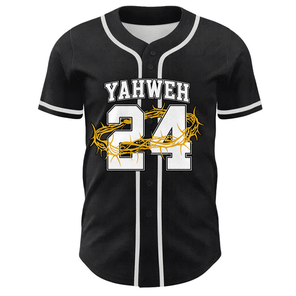 Christianartworkshop Yahweh 24 King Of Glory Psalm 24 Unisex Baseball Jersey - image 19