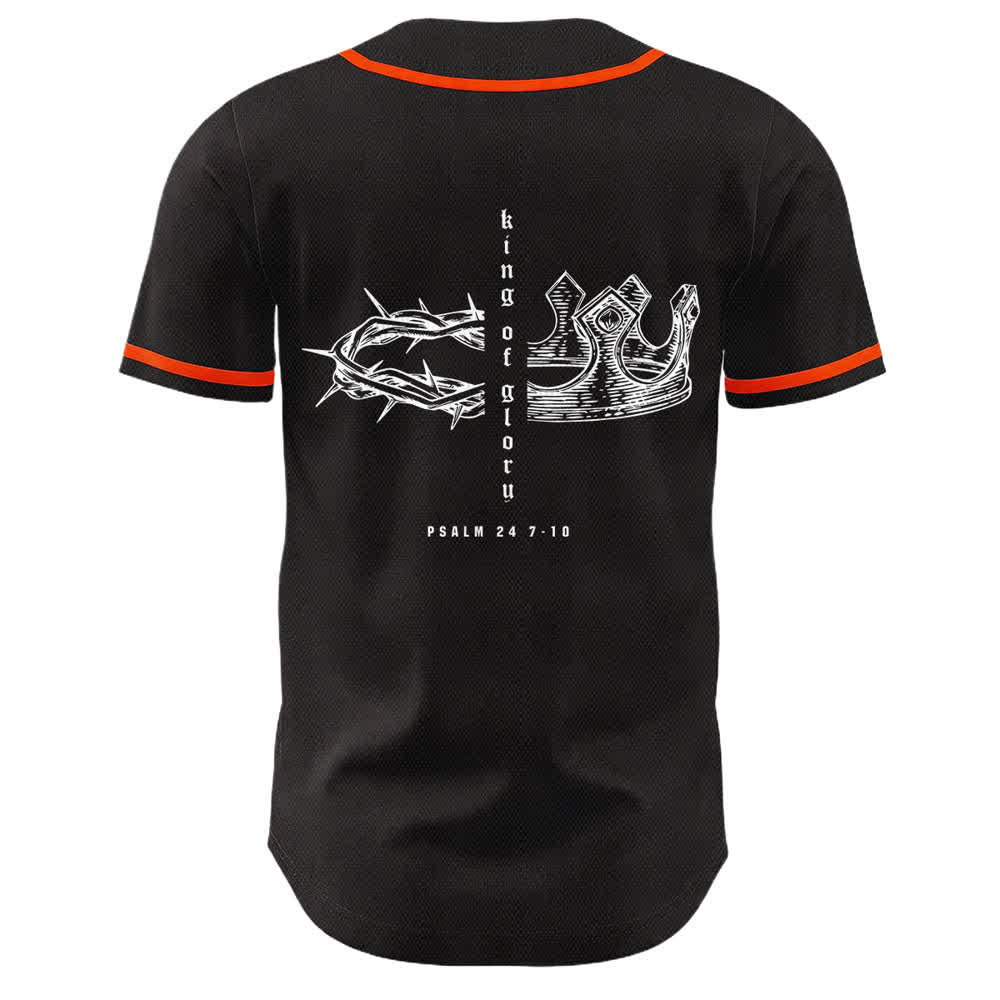 Christianartworkshop Yahweh 24 King Of Glory Psalm 24 Unisex Baseball Jersey - image 14