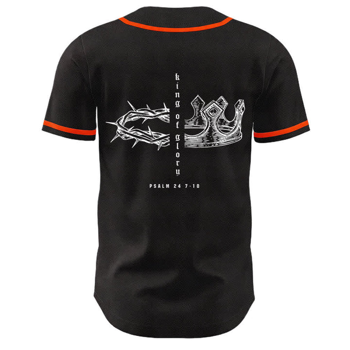 Christianartworkshop Yahweh 24 King Of Glory Psalm 24 Unisex Baseball Jersey - image 14