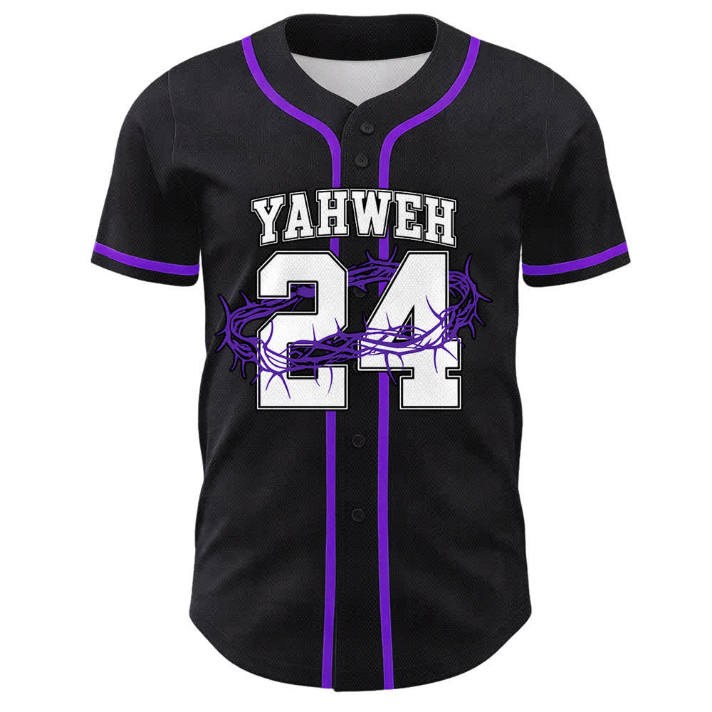 Christianartworkshop Yahweh 24 King Of Glory Psalm 24 Unisex Baseball Jersey - image 22