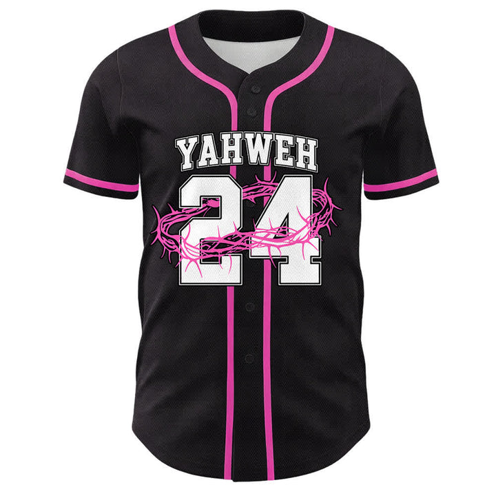 Christianartworkshop Yahweh 24 King Of Glory Psalm 24 Unisex Baseball Jersey - image 7