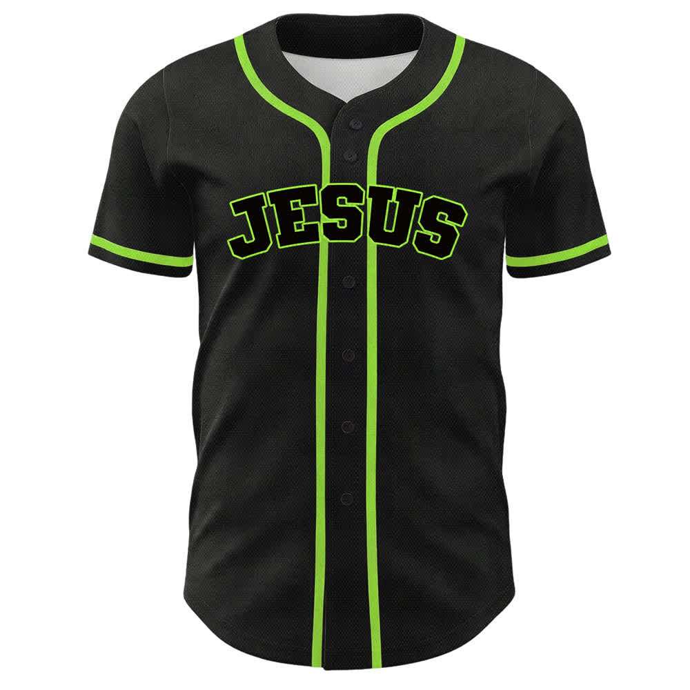 Christianartworkshop Team Jesus Number 7 Was Is Is To Come Unisex Baseball Jersey - image 20