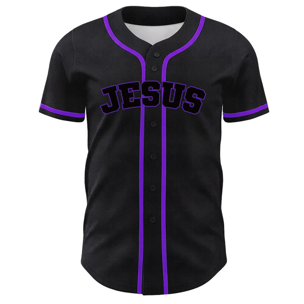 Christianartworkshop Team Jesus Number 7 Was Is Is To Come Unisex Baseball Jersey - image 23