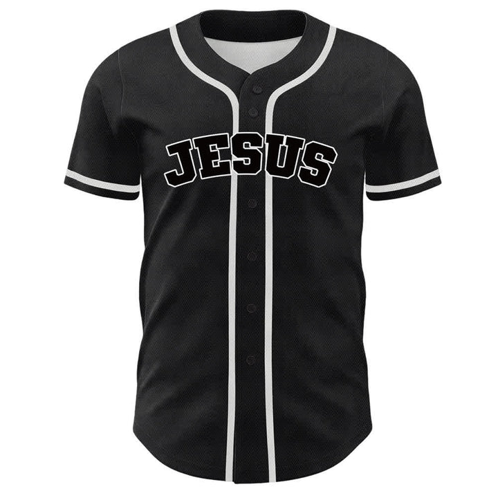 Christianartworkshop Team Jesus Number 7 Was Is Is To Come Unisex Baseball Jersey - image 8
