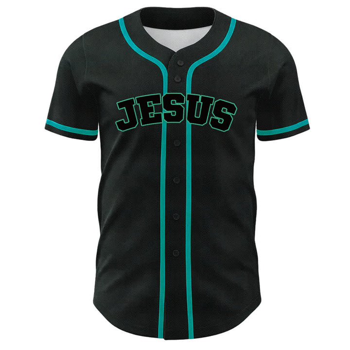 Christianartworkshop Team Jesus Number 7 Was Is Is To Come Unisex Baseball Jersey - image 26
