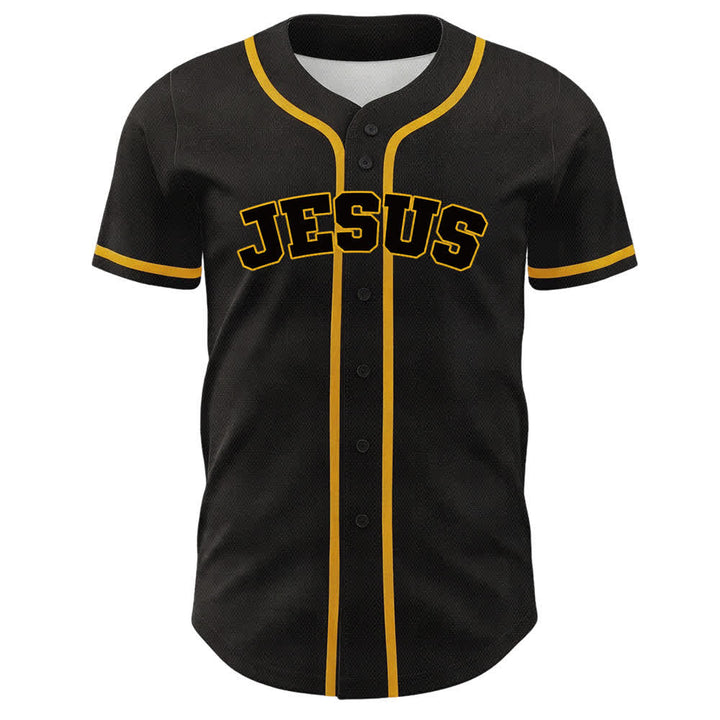 Christianartworkshop Team Jesus Number 7 Was Is Is To Come Unisex Baseball Jersey - image 5