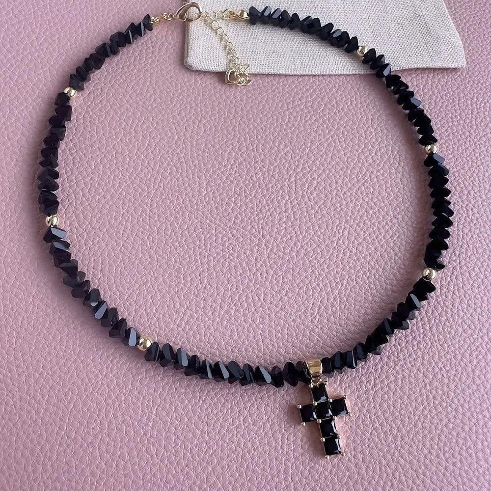 FREE Today: Faceted Crystal Bead Cross Charm Bracelet: Emblem of Sparkling Heavenly Blessing - image 14