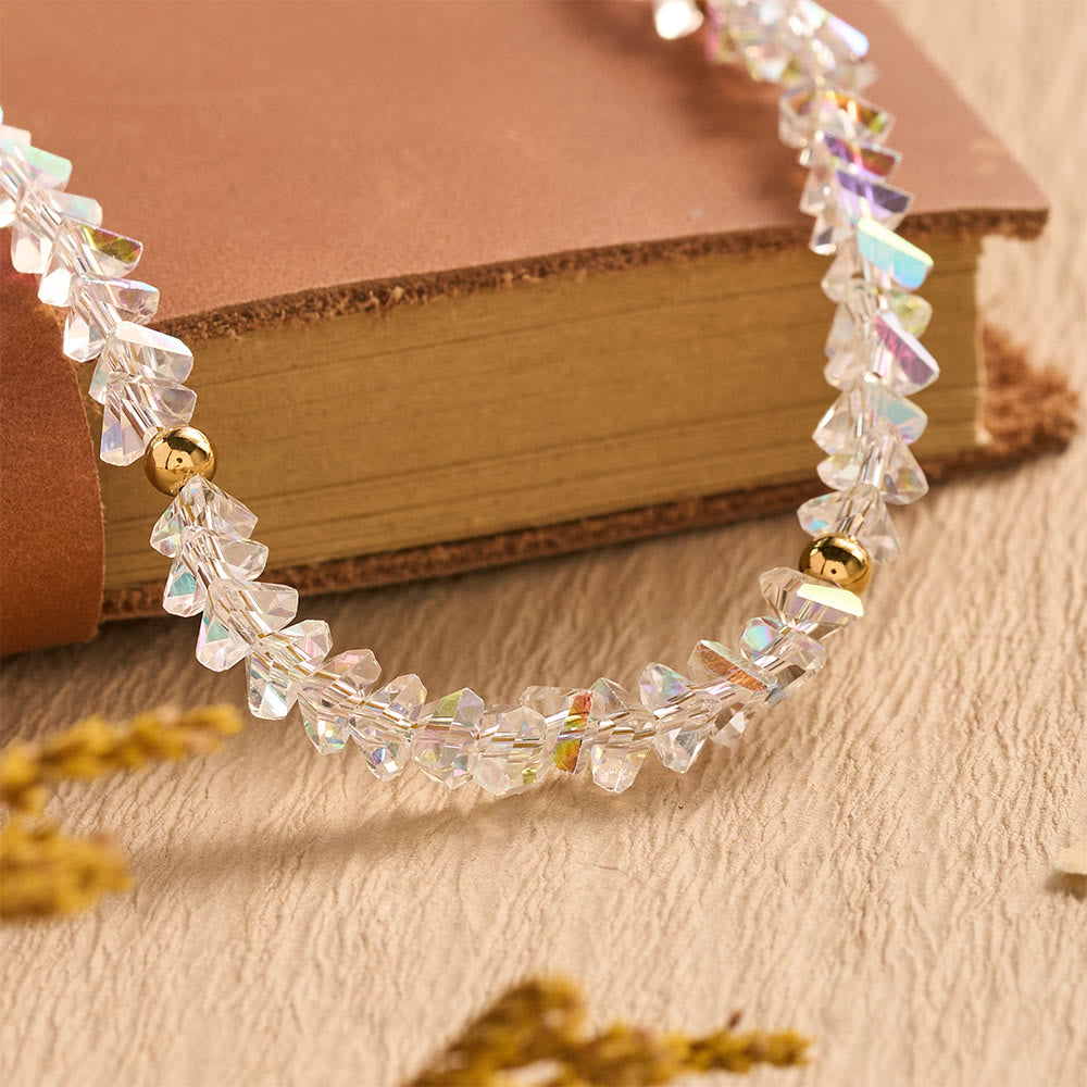 FREE Today: Faceted Crystal Bead Cross Charm Bracelet: Emblem of Sparkling Heavenly Blessing - image 19