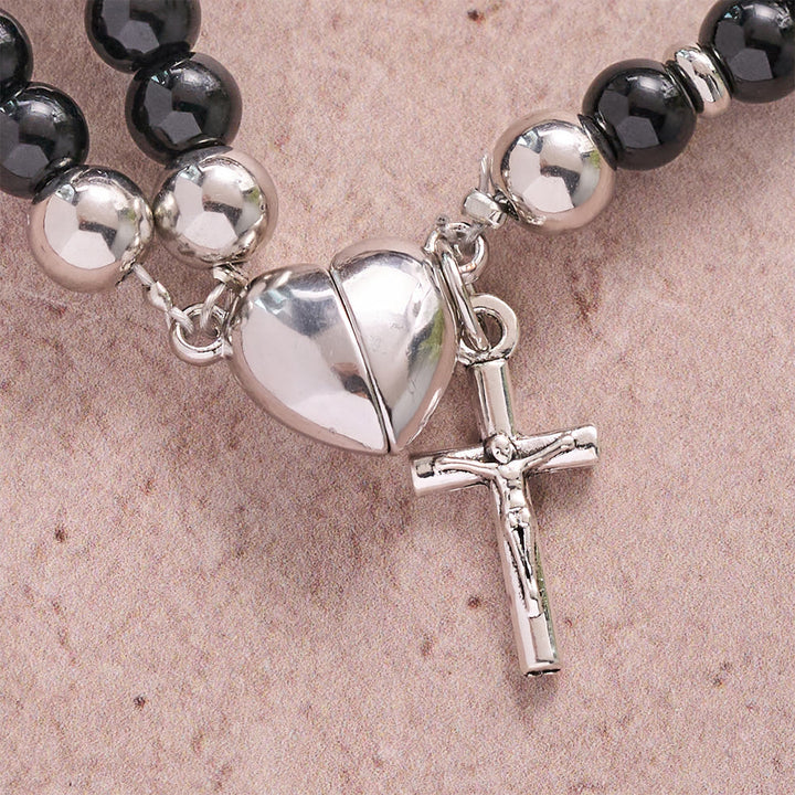 FREE Today: Round Bead Wrap Bracelet With Cross & Holy Medal: Emblem of Pure Heavenly Mercy - image 10
