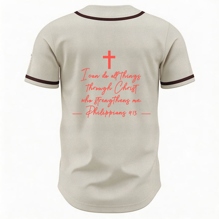 Christianartworkshop Jesus Christ 33 Light Blue Mesh Baseball Jersey - image 23