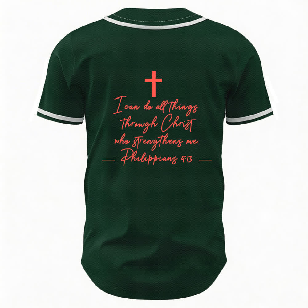 Christianartworkshop Jesus Christ 33 Light Blue Mesh Baseball Jersey - image 37