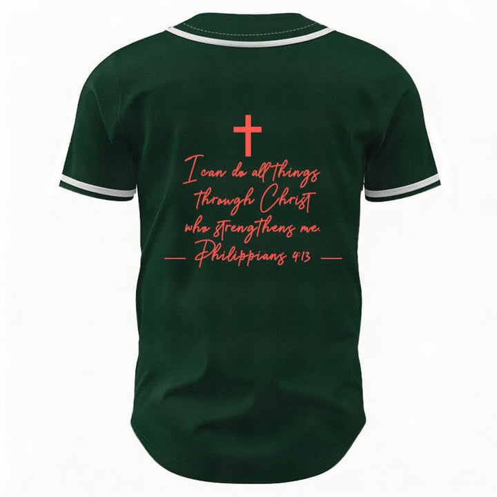 Christianartworkshop Jesus Christ 33 Light Blue Mesh Baseball Jersey - image 37