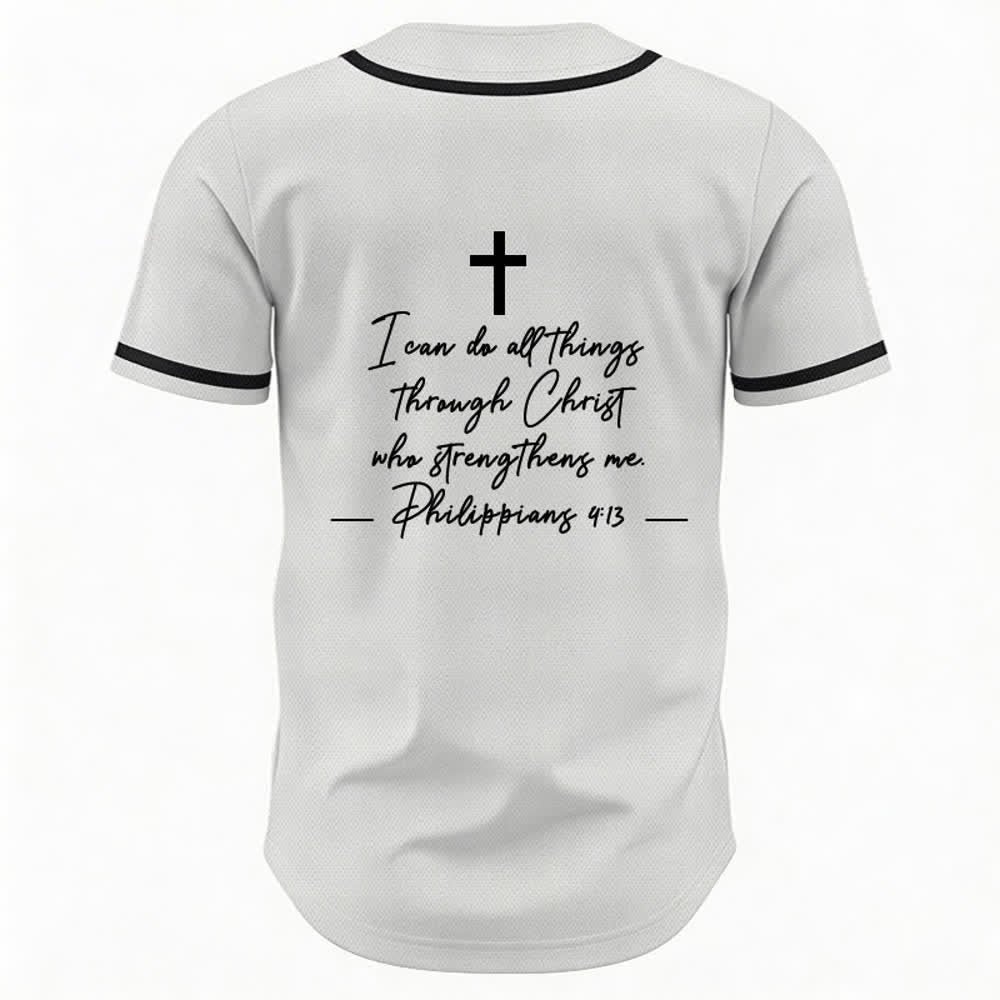 Christianartworkshop Jesus Christ 33 Light Blue Mesh Baseball Jersey - image 16
